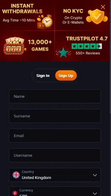 Blaze Spins Casino